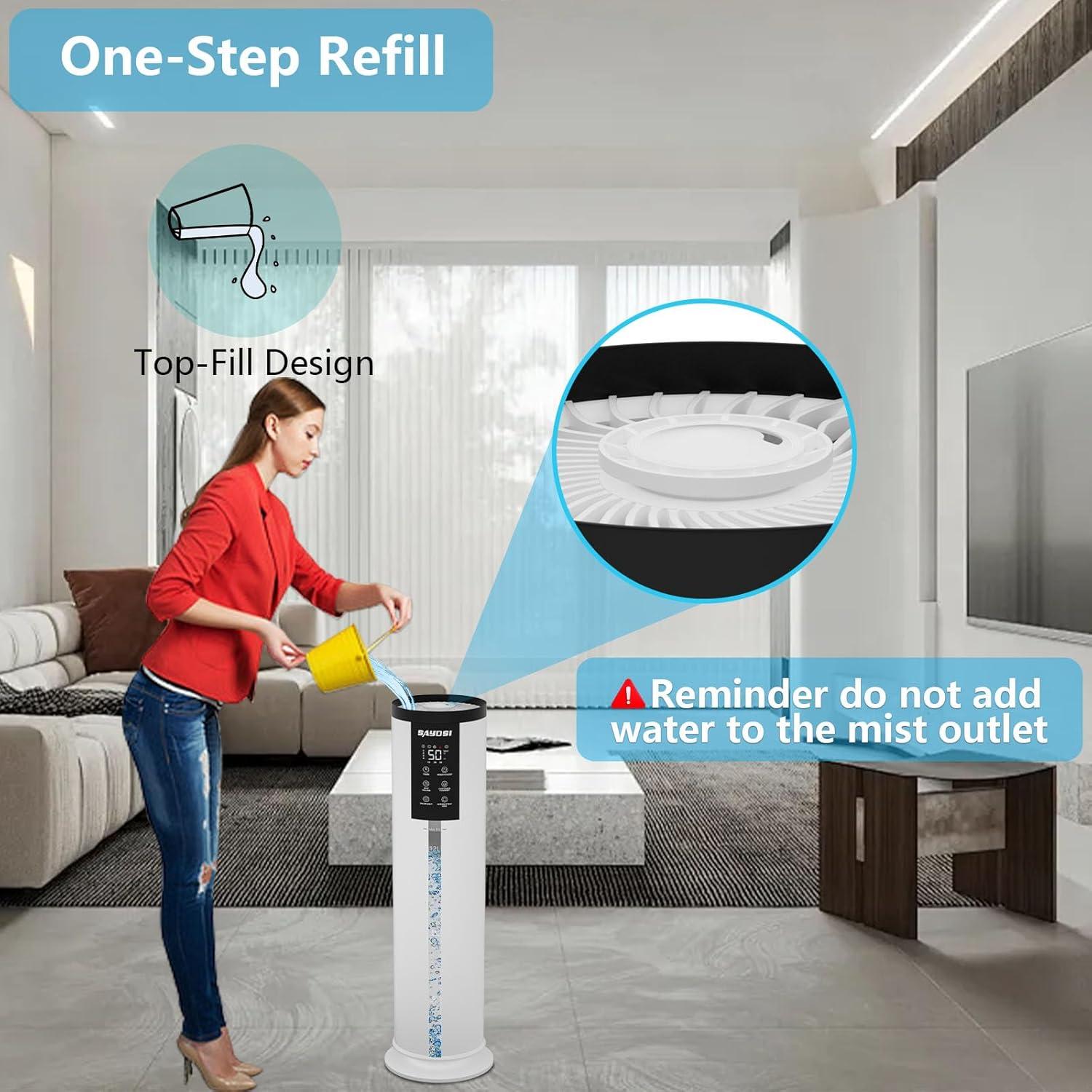 Humidificador Inteligente SAYDSI 13L para Hogar y Oficina