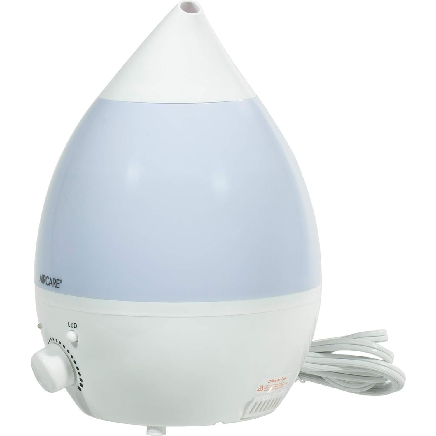Humidificador Ultrasonico AIRCARE 1,25L Silencioso Blanco
