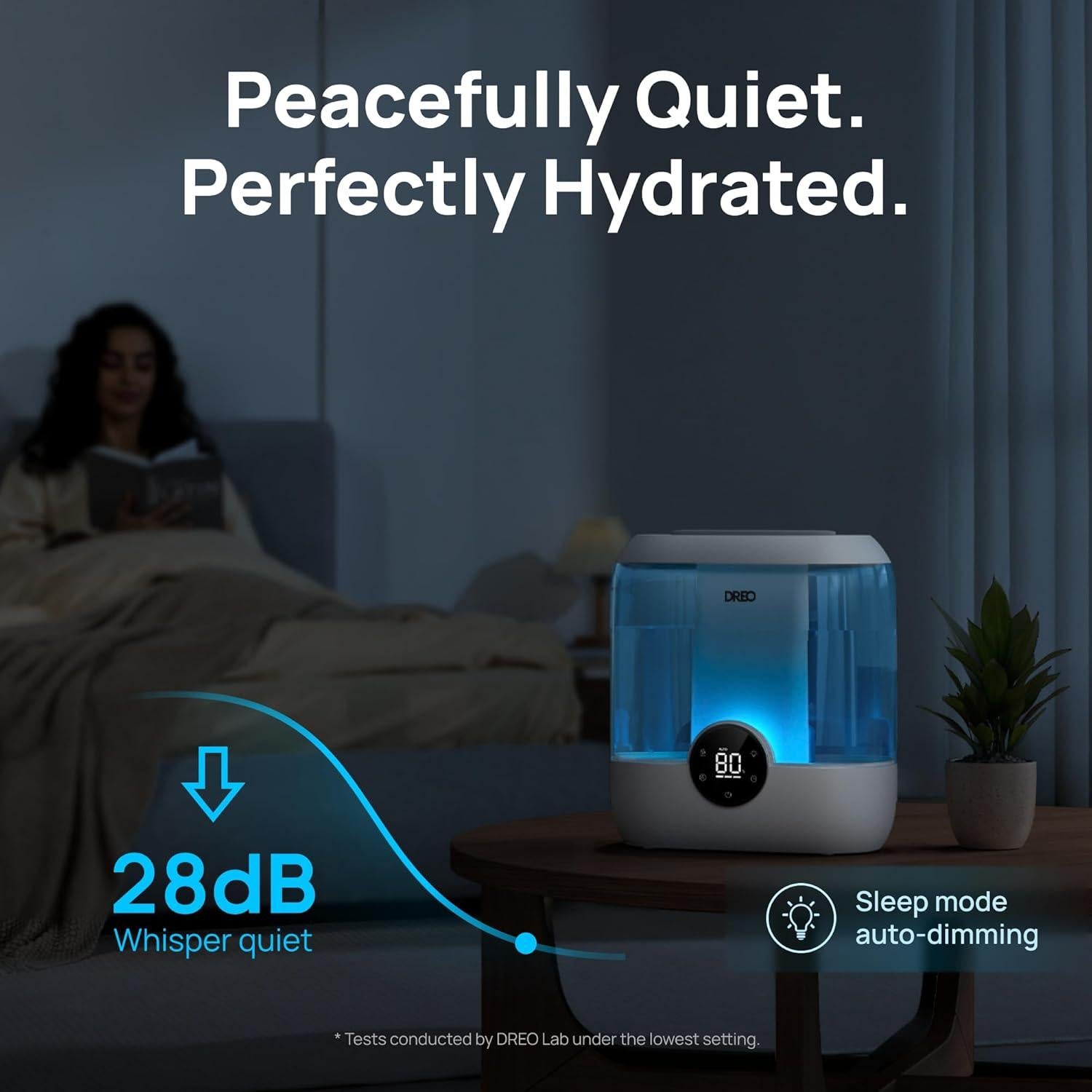 Humidificador Dreo HM524 6L Ultrasónico Azul para Habitaciones