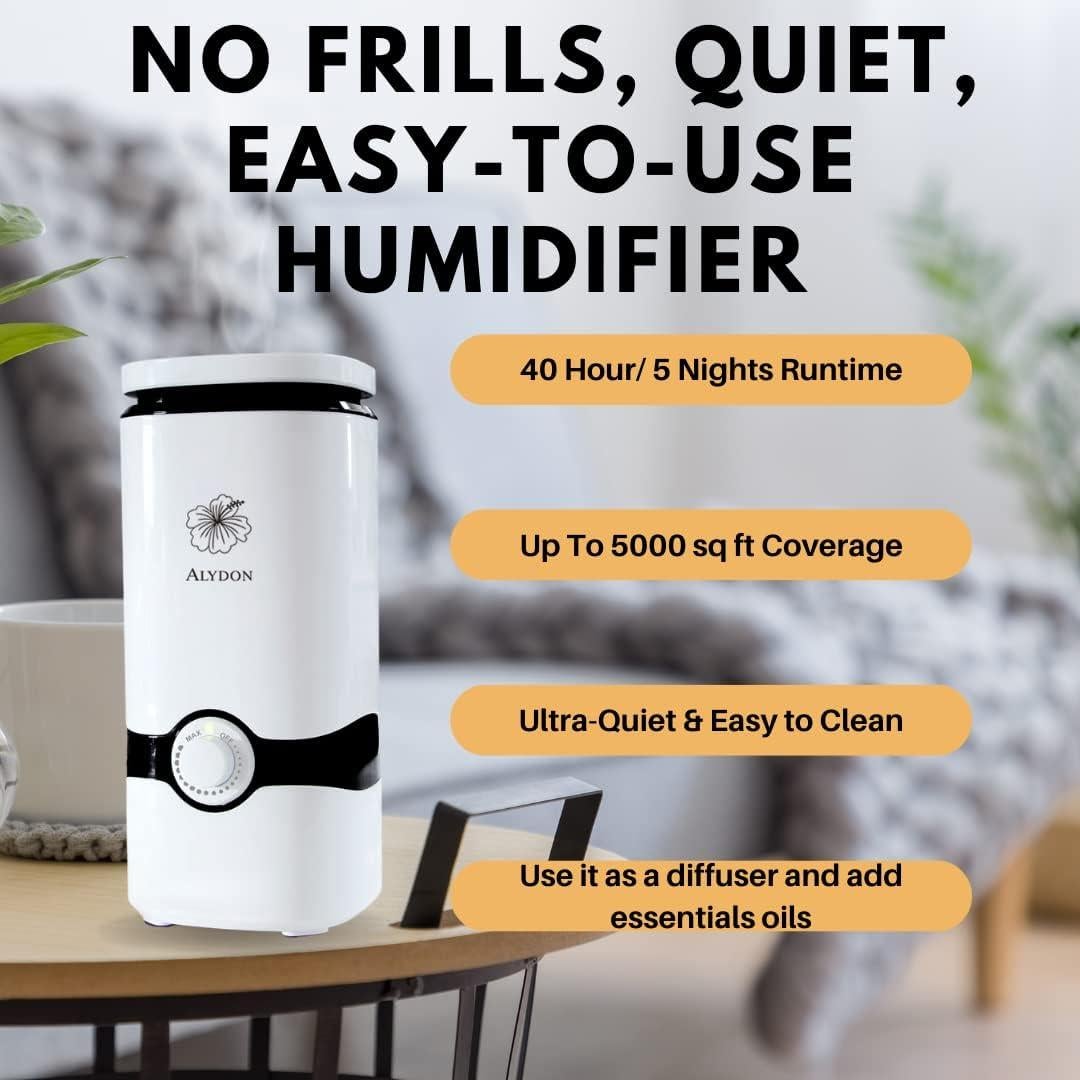 Humidificador Ultrasonico Alydon ULVH9-4.5L 4.5L Silencioso