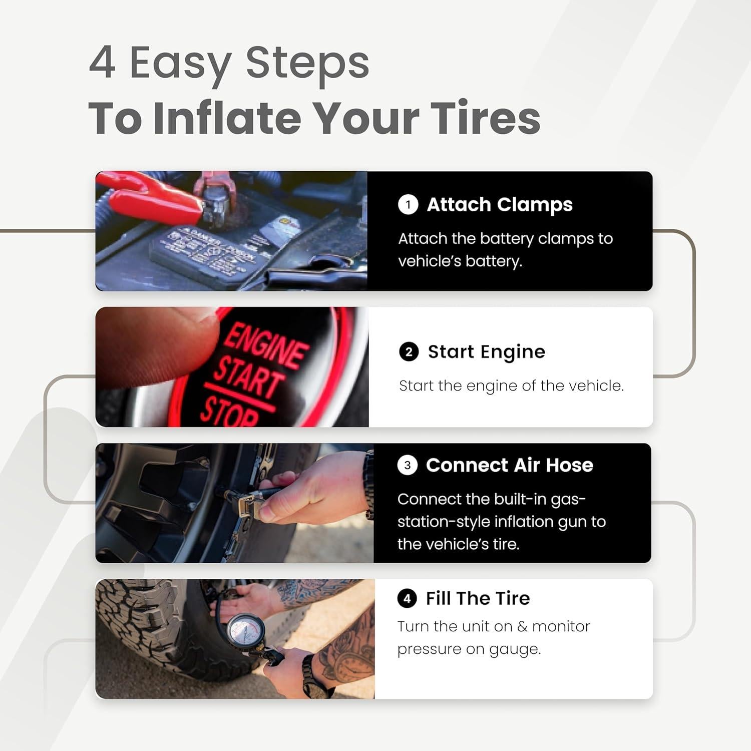 Compresor de Aire Portátil VIAIR 300P 12V para Neumáticos SUV