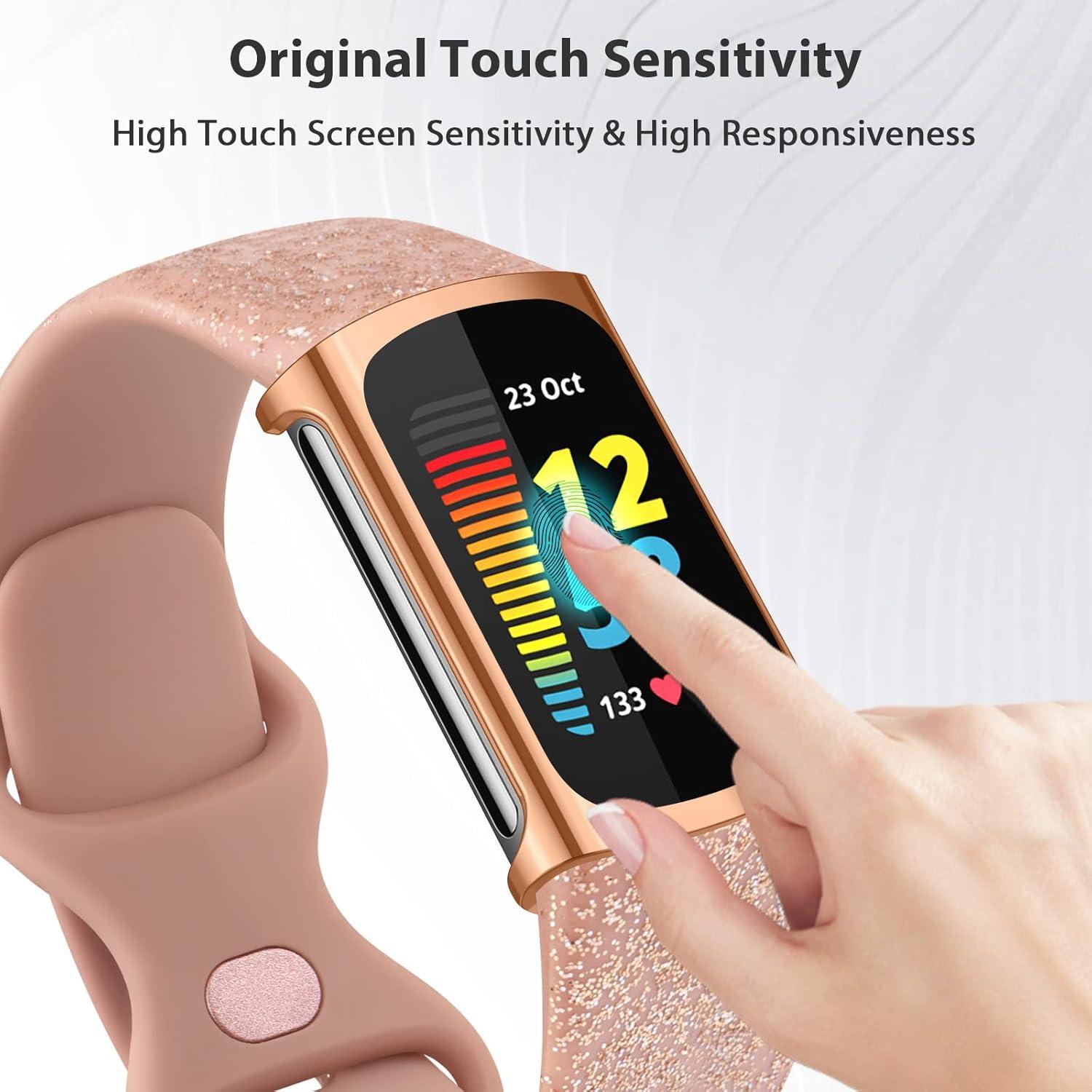 Protector de Pantalla Meliya para Fitbit Charge 6/5 TPU