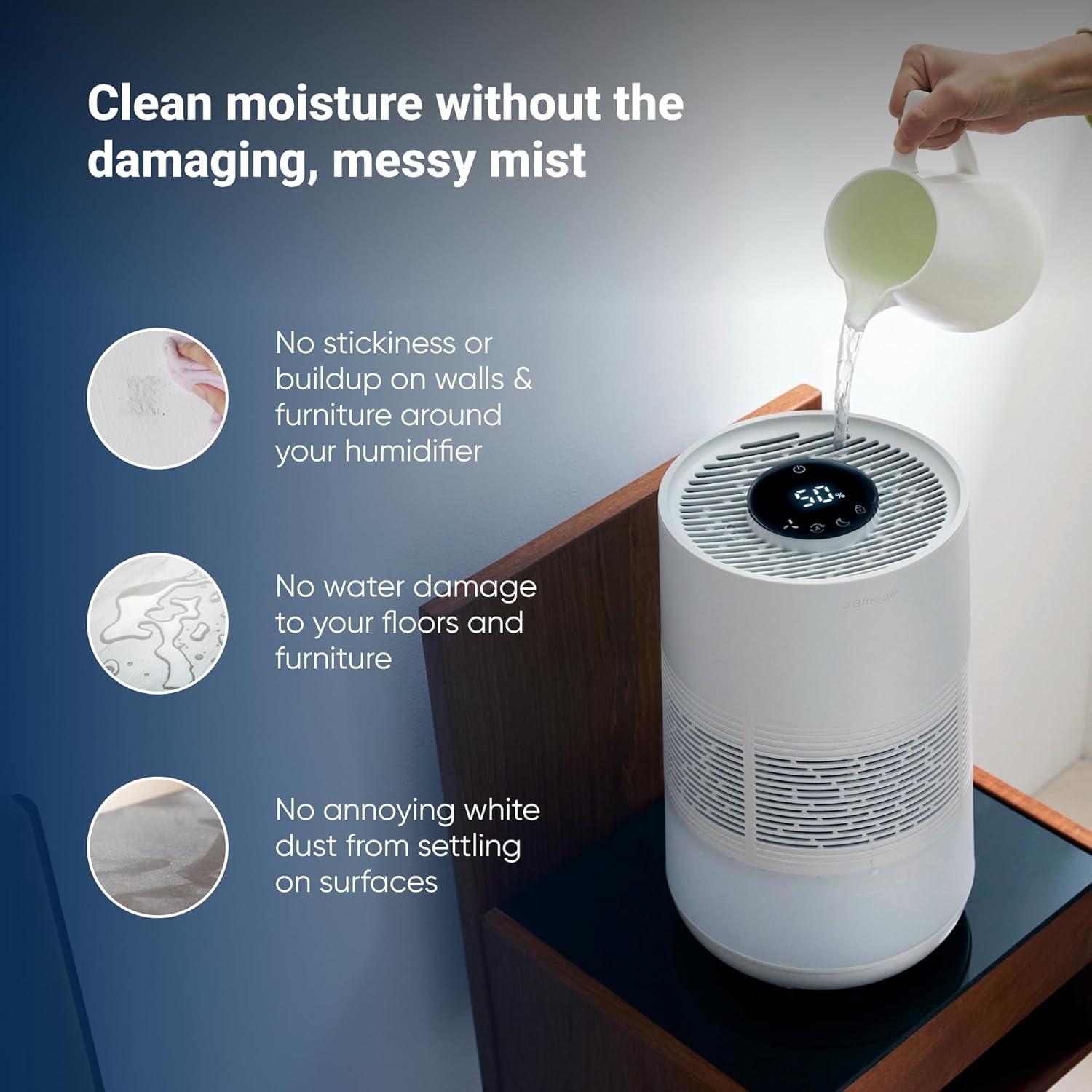Humidificador Inteligente Blueair 3.5L para Habitaciones Grandes