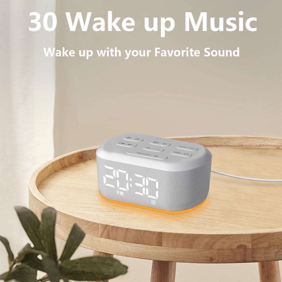 Reloj Despertador Digital LazyNight 3 en 1 con Luz Nocturna