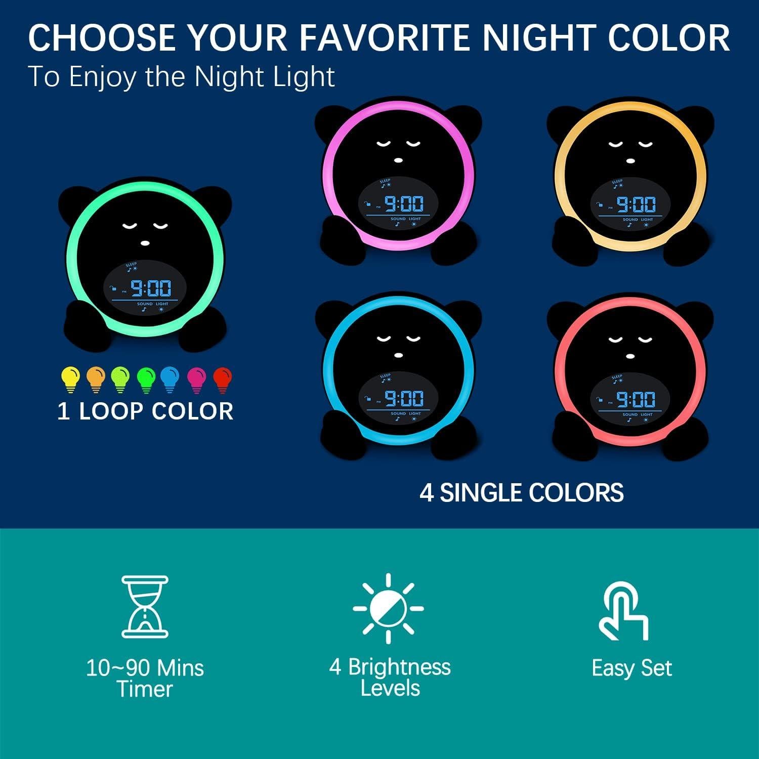 Reloj Despertador Infantil Windflyer Azul con Luz y Sonido