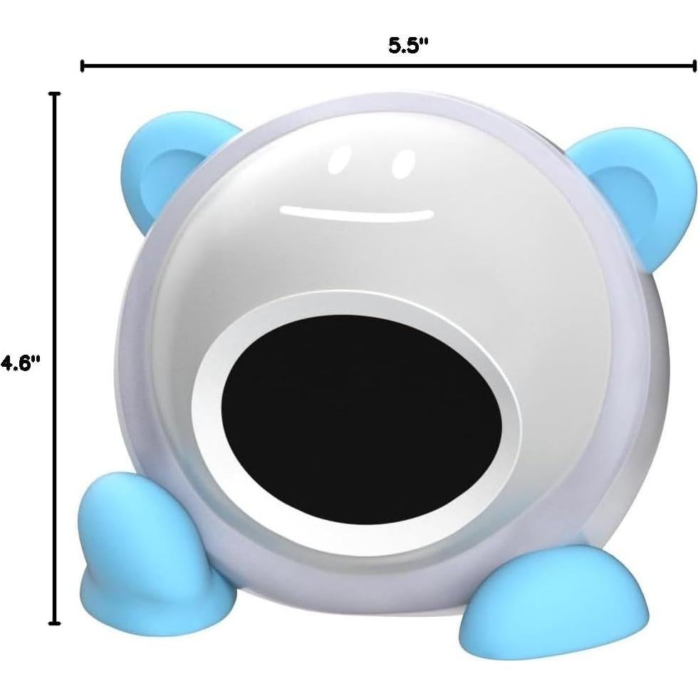 Reloj Despertador Infantil Windflyer Azul con Luz y Sonido