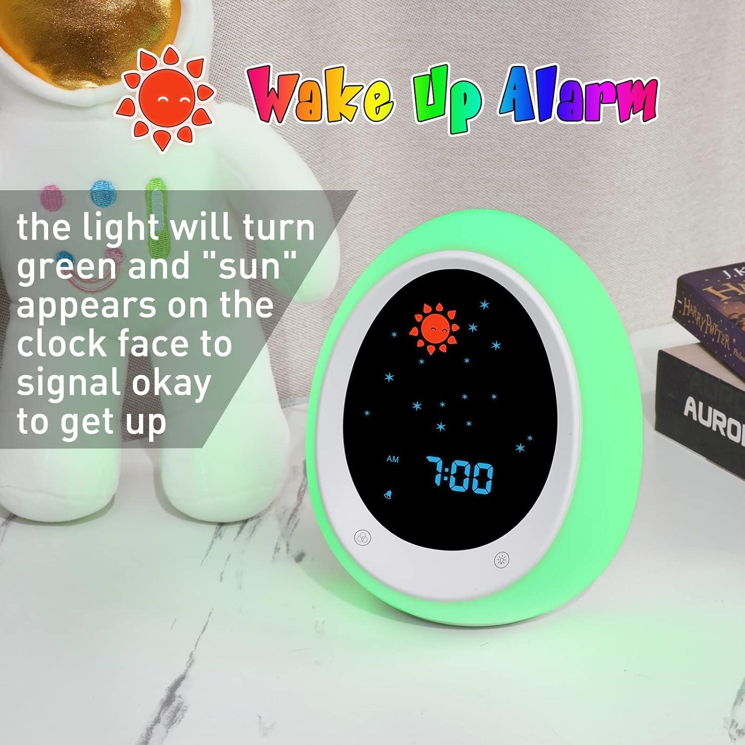 Reloj Despertador Infantil Butting Y300 con Luz y Sonido