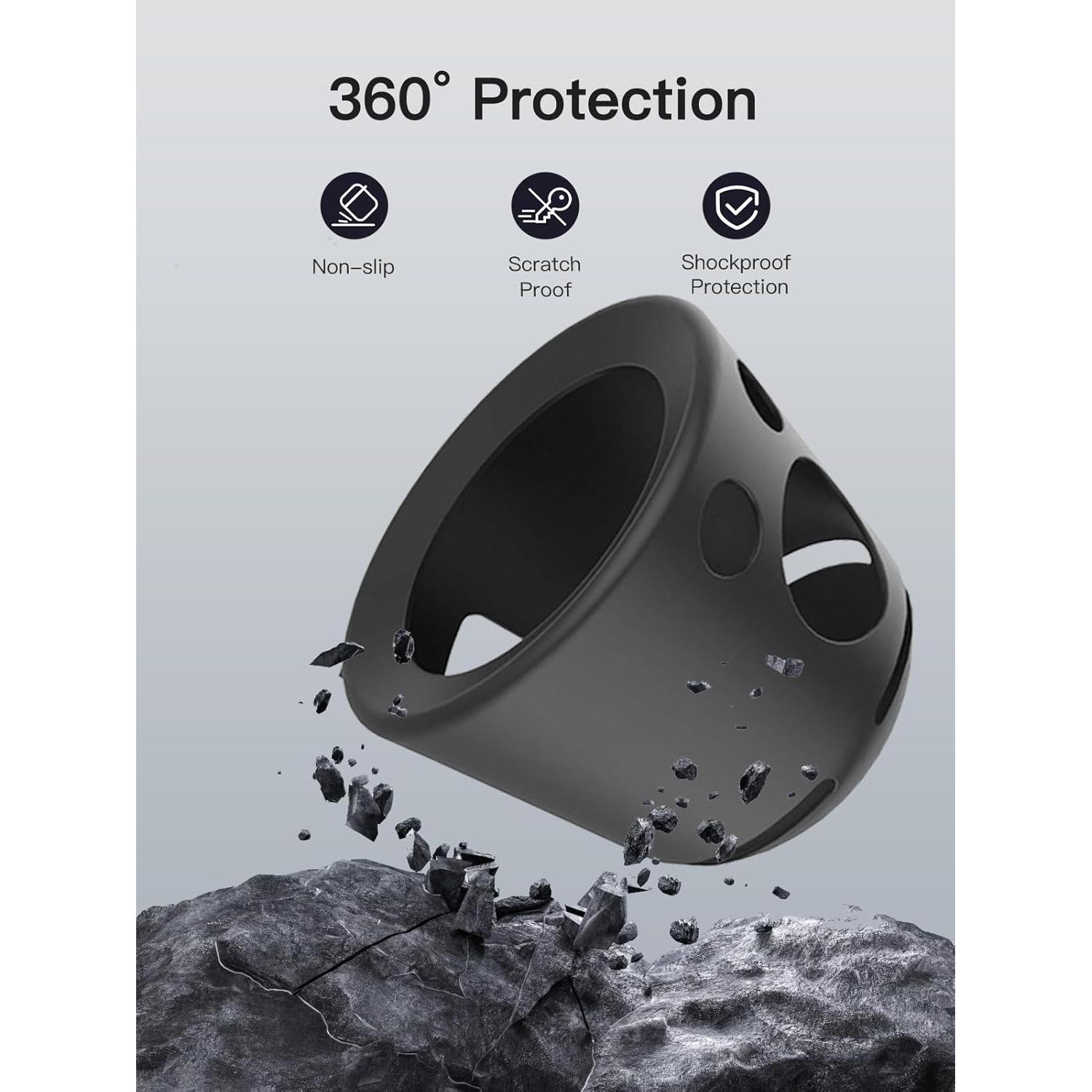 Funda de Silicona Suave YANMONGI para Nintendo Alarmo - Negro