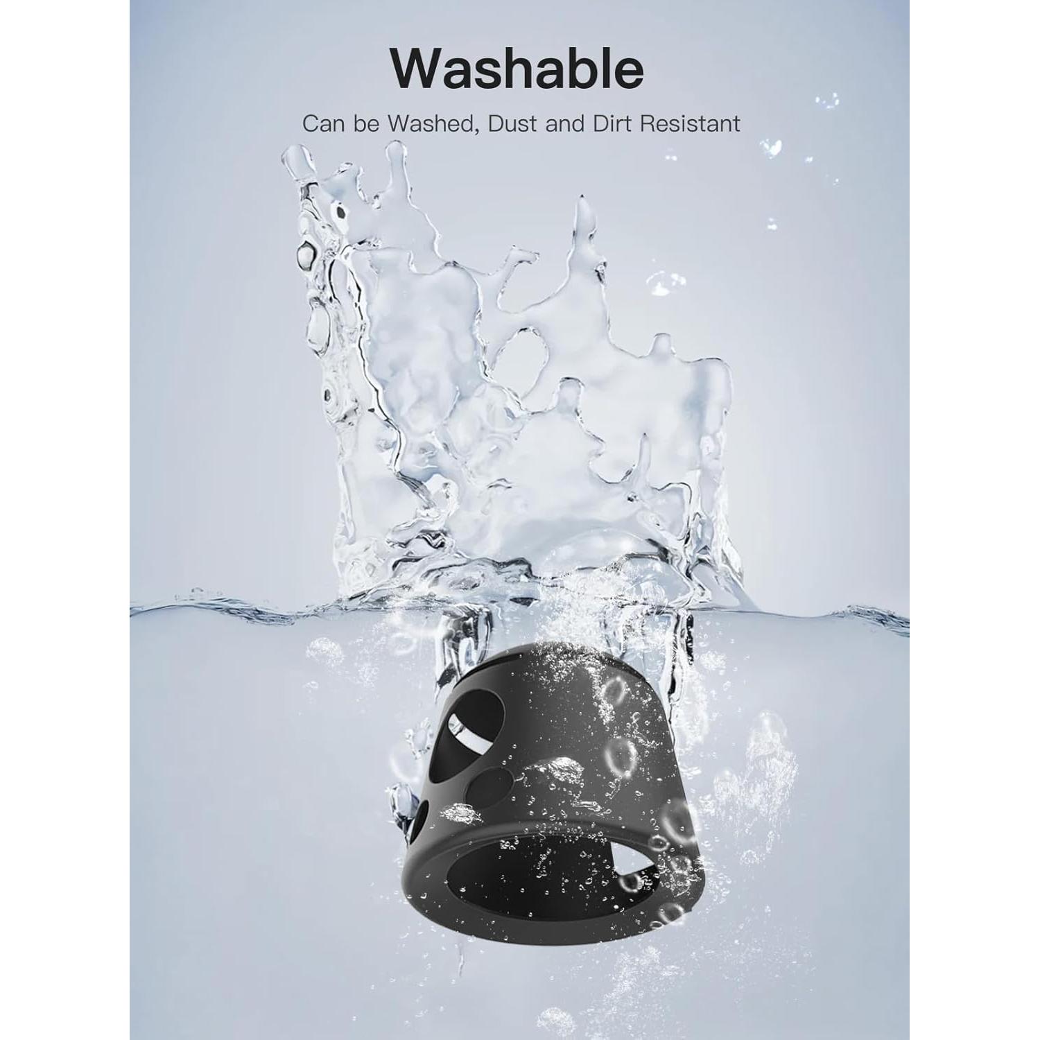 Funda de Silicona Suave YANMONGI para Nintendo Alarmo - Negro