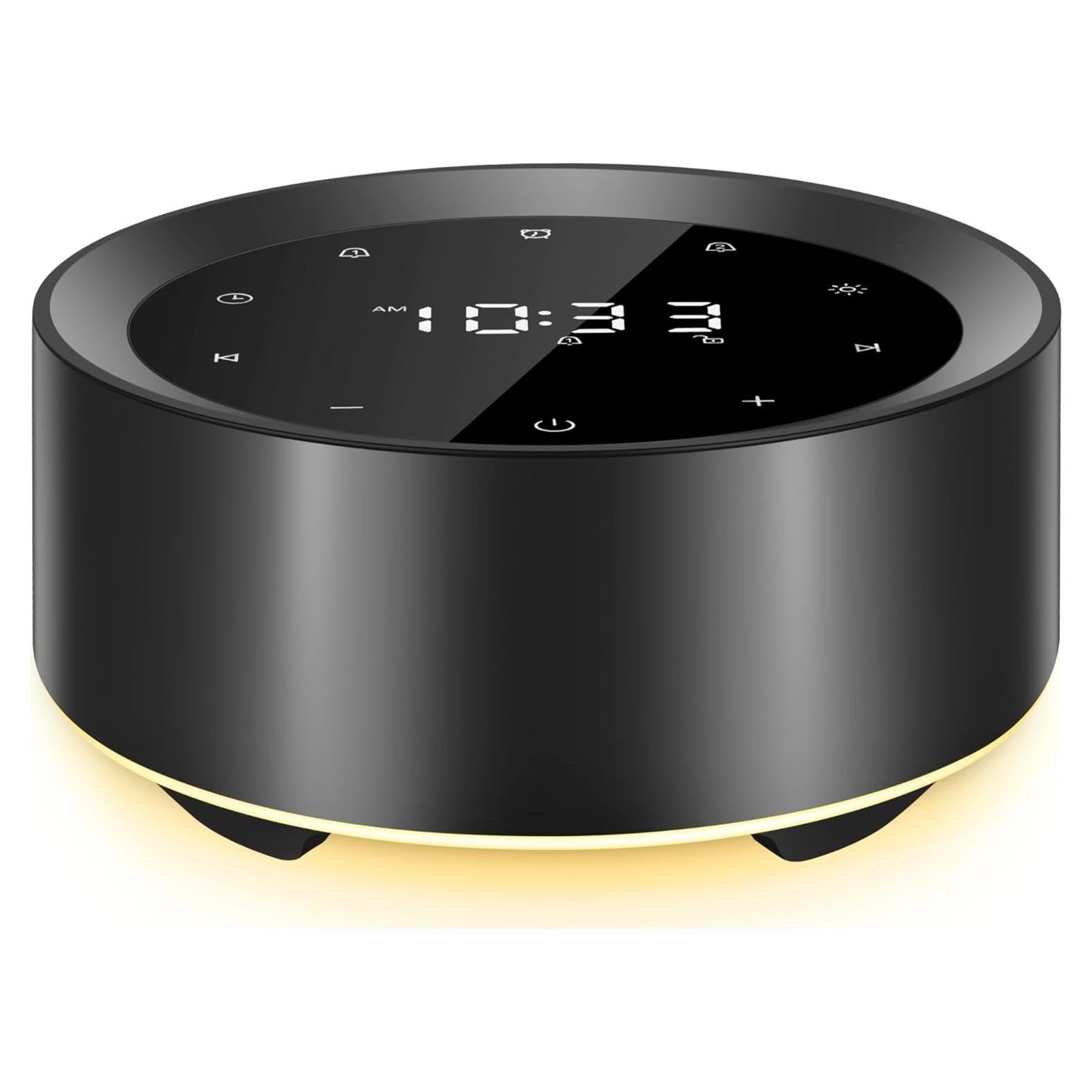 Reloj Despertador Kipcush con Sonidos Calmantes y Luz Nocturna