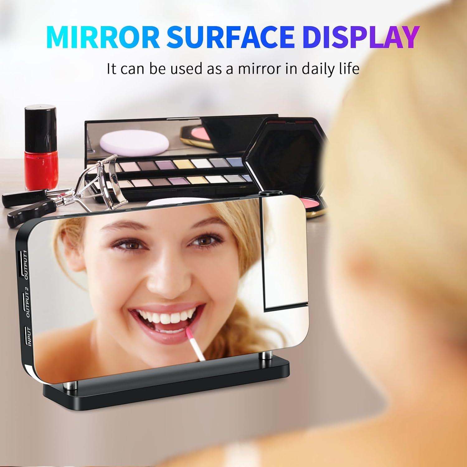 Reloj Despertador Proyector Hanaix RGB Digital 10 Colores