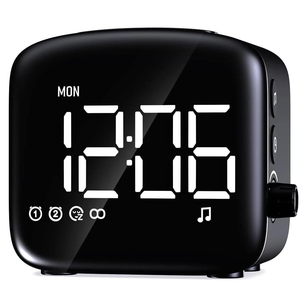 Reloj Despertador Digital Easysleep EAC-A1 Pantalla LED 27 Sonidos