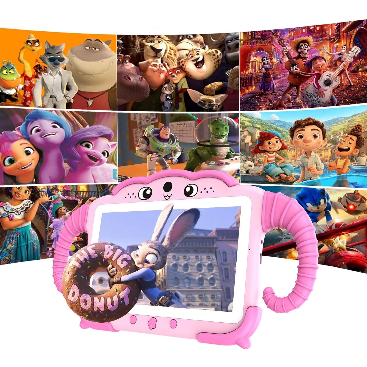 YosaToo Tableta Infantil 7" Rosa ZIDS701 Android WiFi