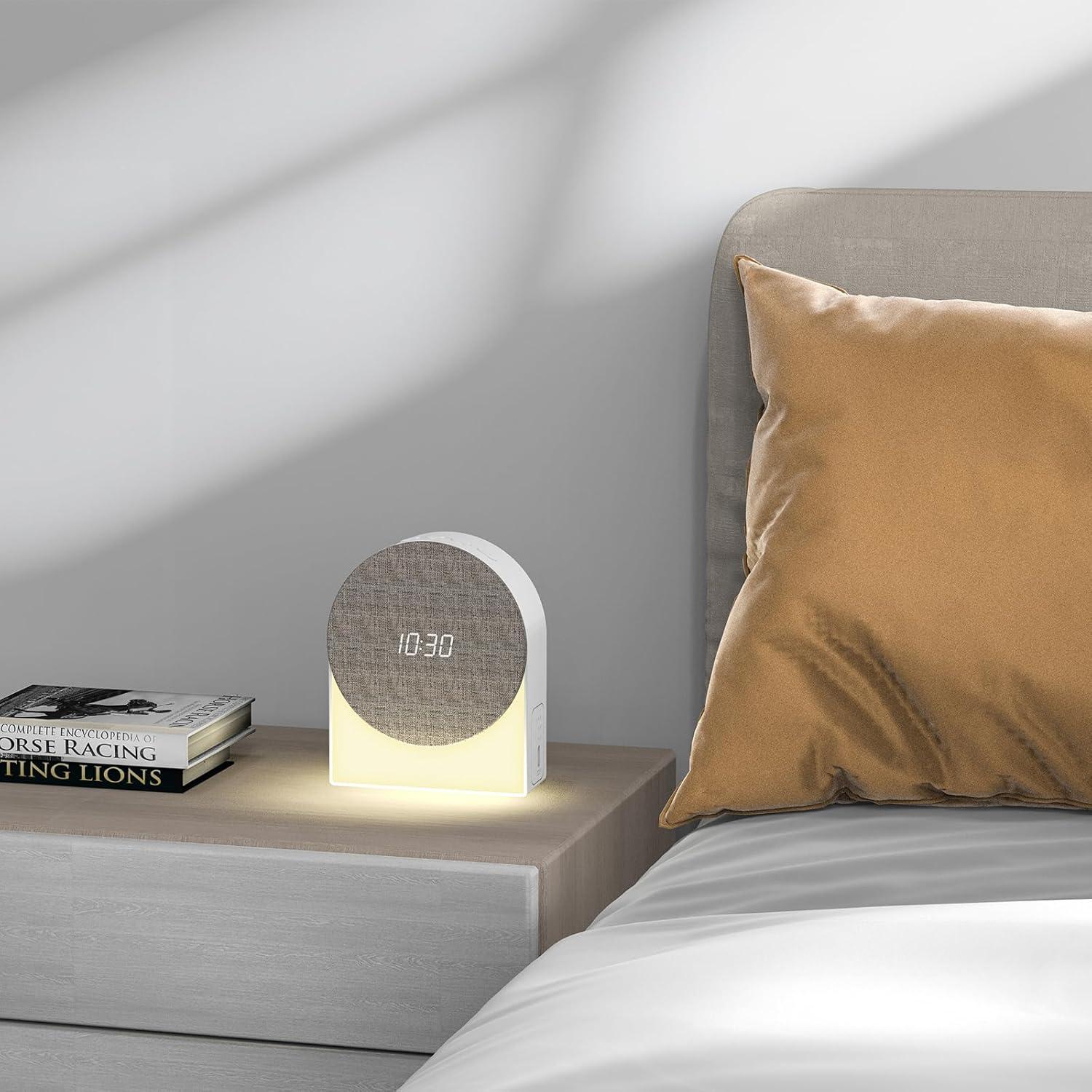 Máquina de Sonido Blanco ErgunaRv SM04 con Reloj y Luz