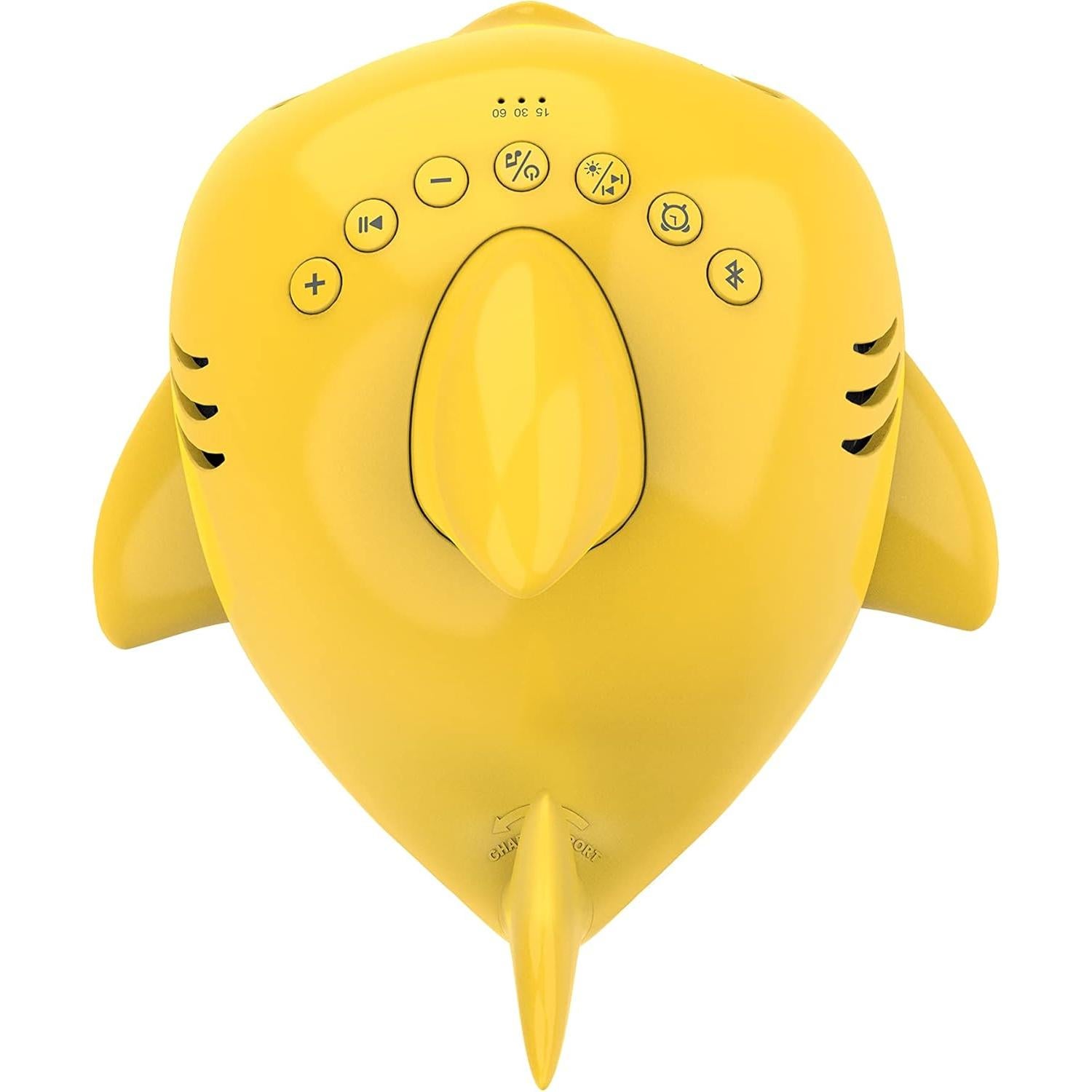 Reloj Despertador Baby Shark Core Innovations Amarillo