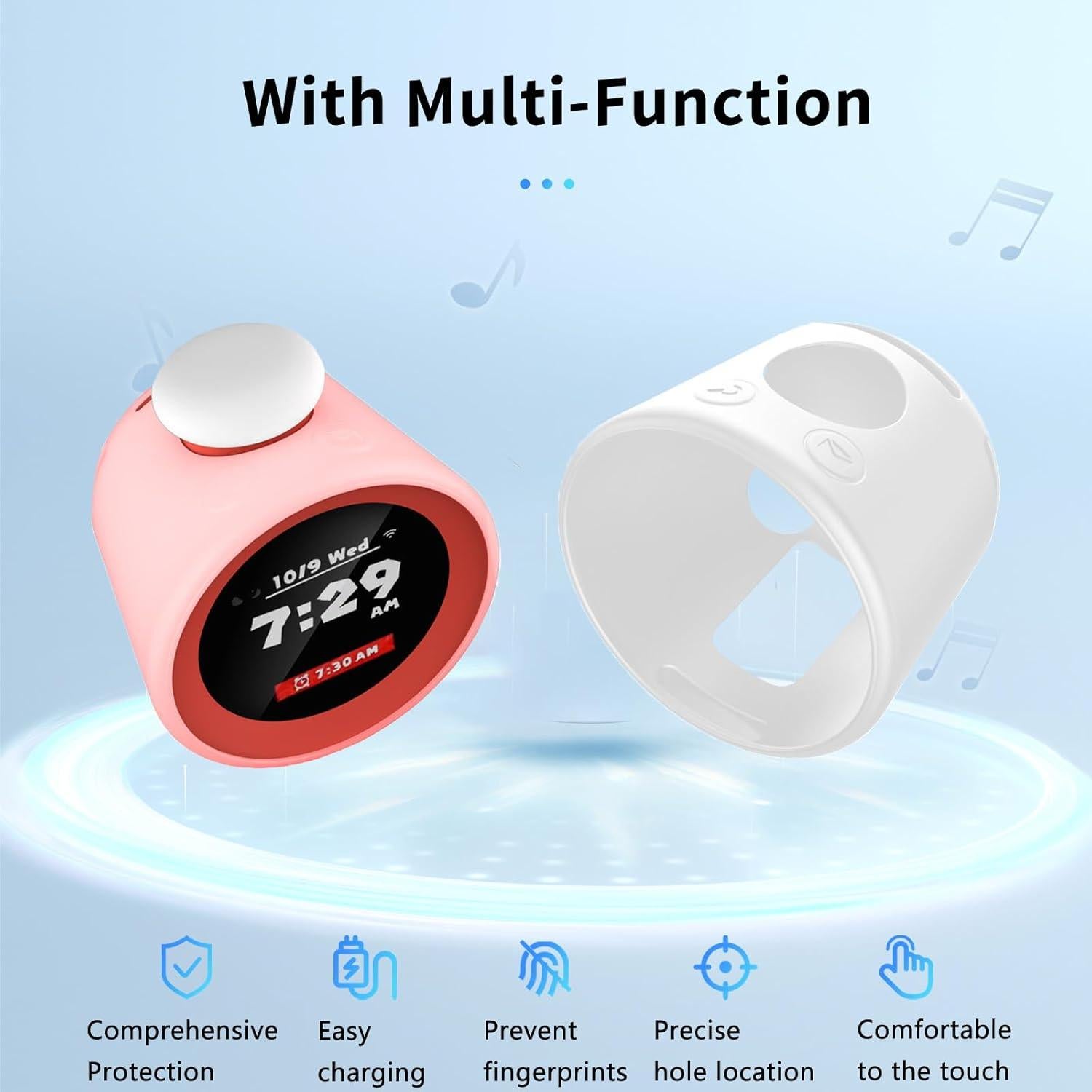 Funda Protectora Silicona NOUKAJU para Nintendo Alarmo