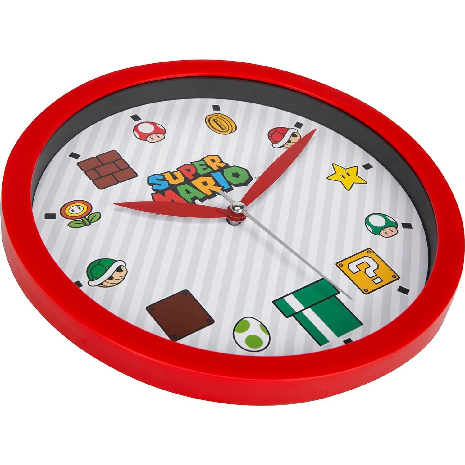 Reloj de pared Accutime Super Mario Bros. 20 cm