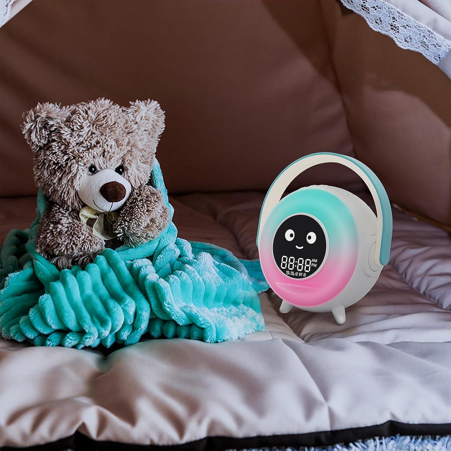 Reloj Despertador Digital LOVME para Niños con Luz Nocturna