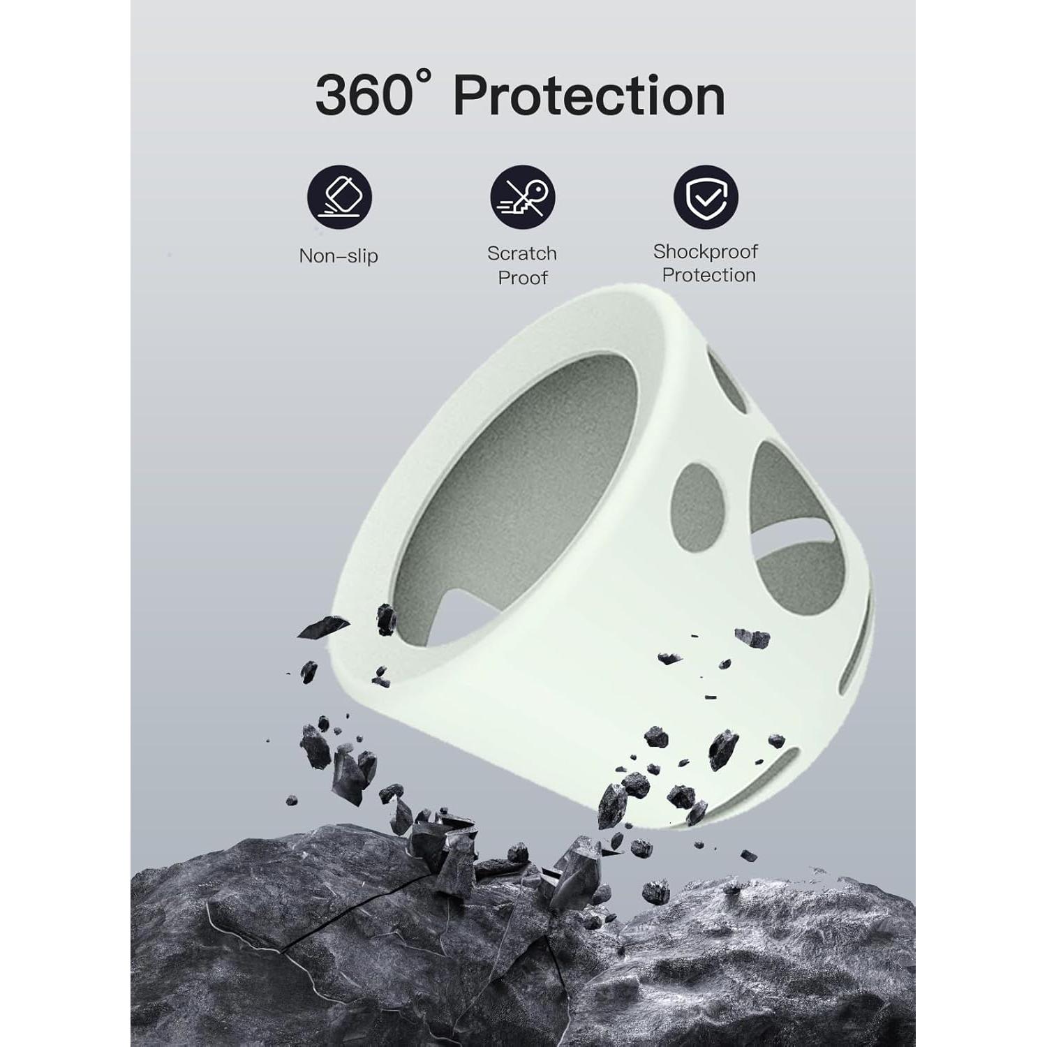 Funda de Silicona Suave YANMONGI para Nintendo Sound Clock Alarmo - Verde