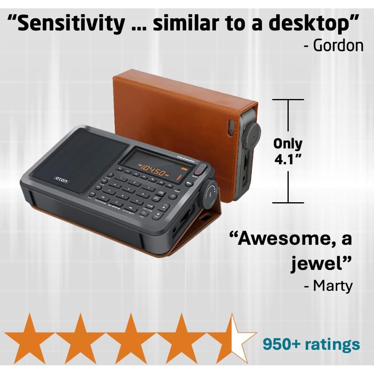 Radio Eton Elite Executive AM/FM Onda Corta SSB 439g