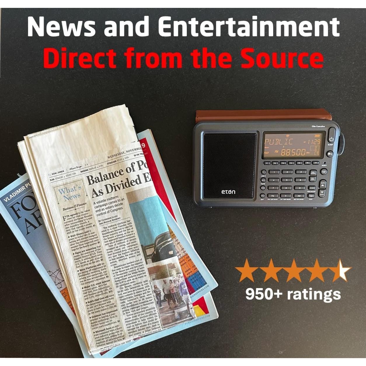 Radio Eton Elite Executive AM/FM Onda Corta SSB 439g