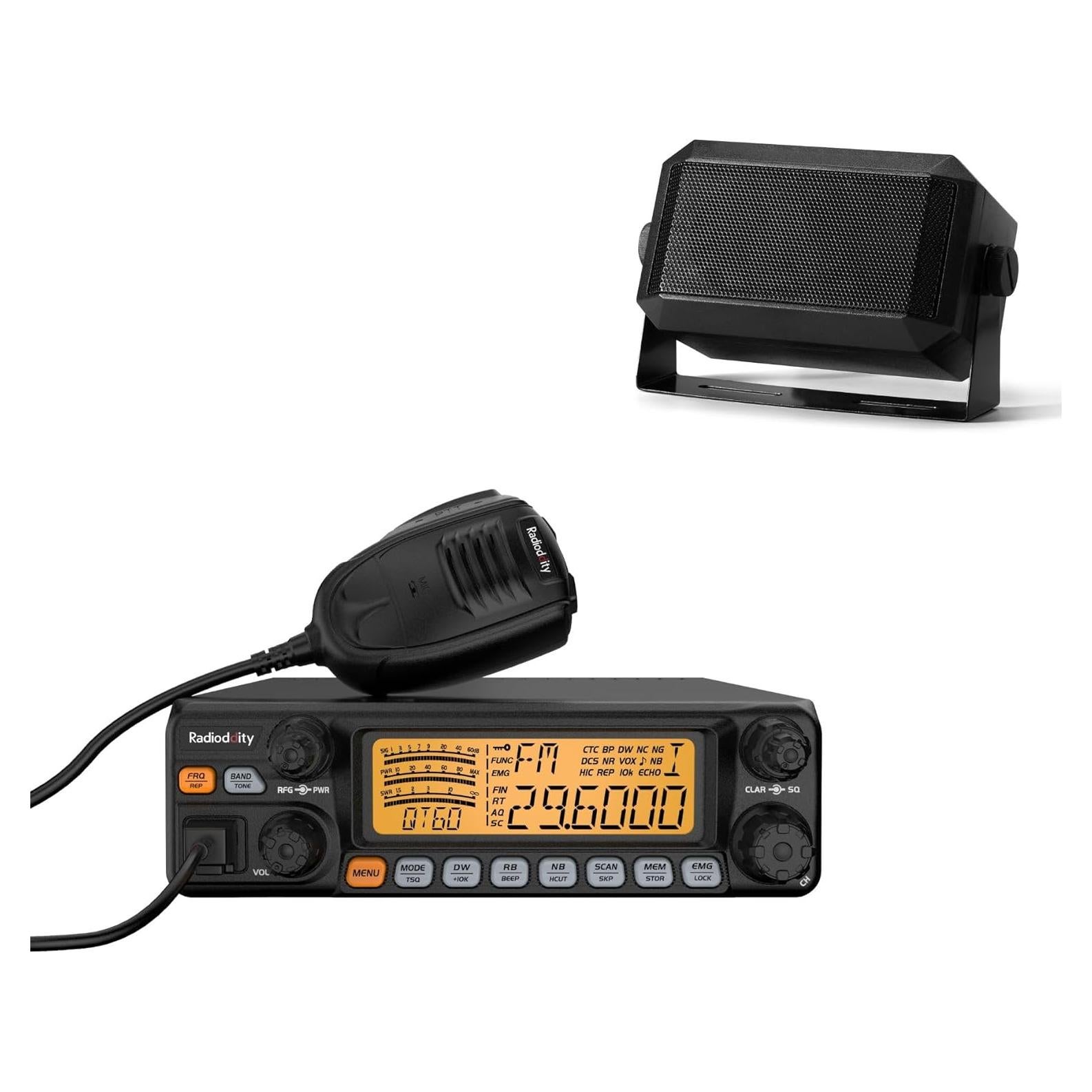 Radioddity QT60 Pro Radio 10 Metros 60W SSB AM FM PA