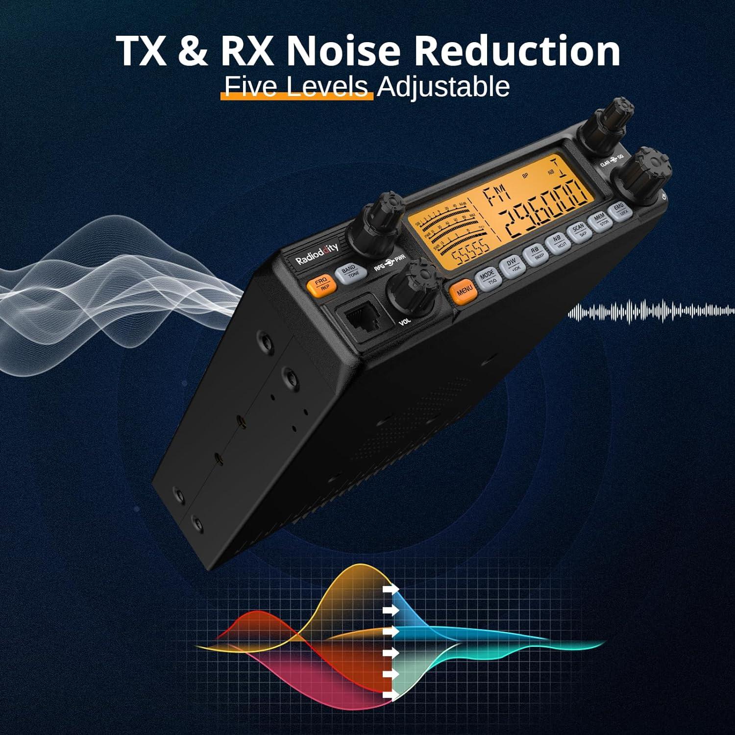 Radioddity QT60 Pro Radio 10 Metros 60W SSB AM FM PA