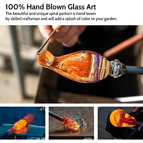 Alimentador de Colibríes Birdkiss de Vidrio 591 ml Colgante