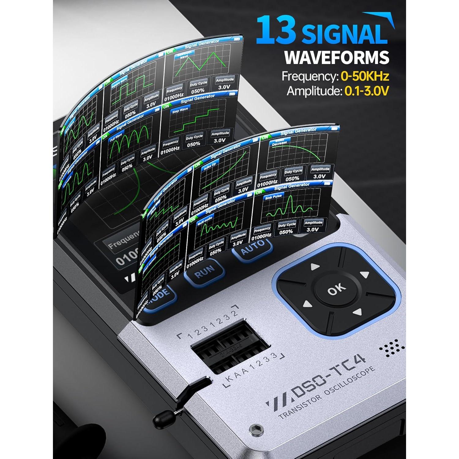 Osciloscopio Digital FNIRSI DSO-TC4 10MHz 48MSa/s Portátil