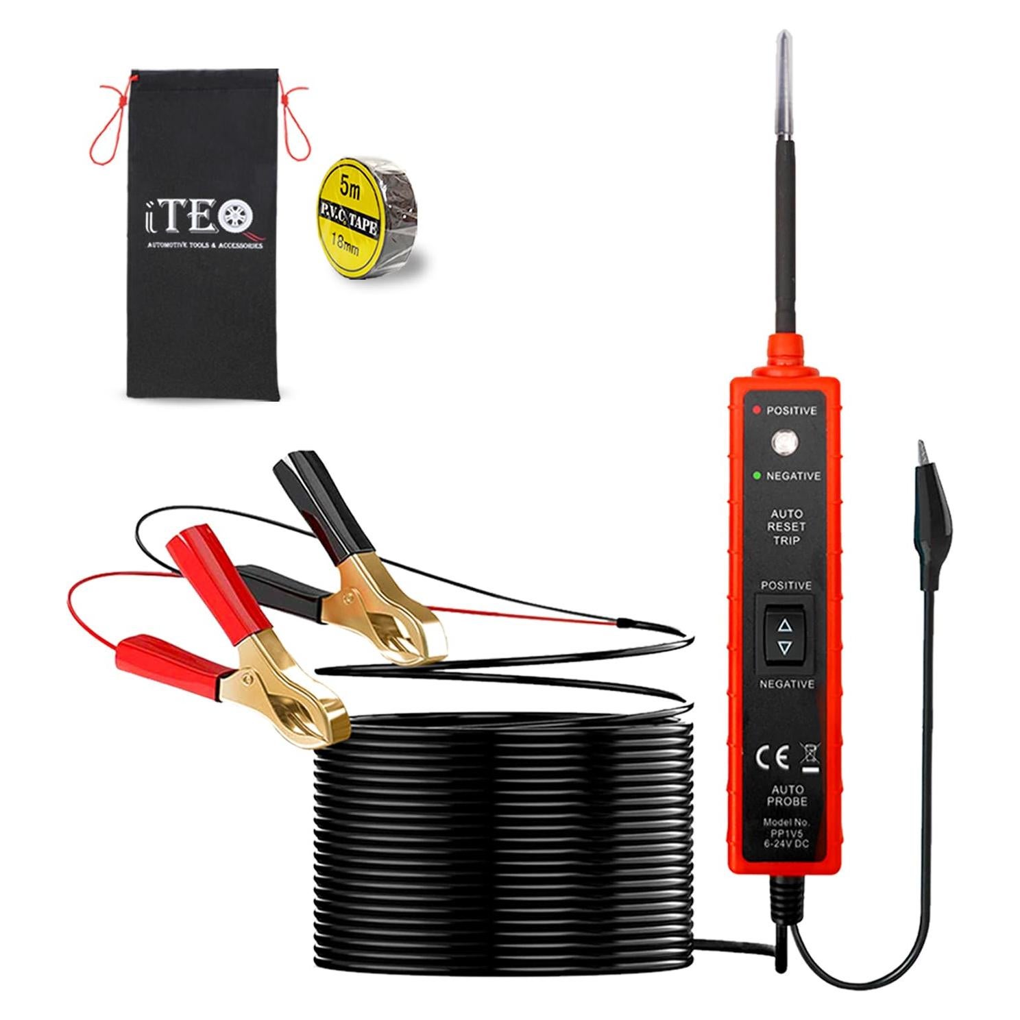 Probador de Circuito Automotriz ITEQ IT004 6V-24V LED