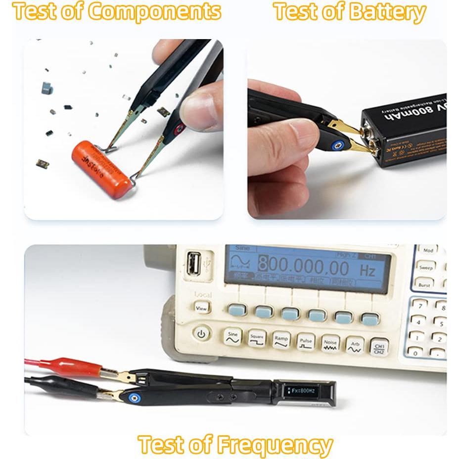 Medidor LCR Digital MINIWARE DT71 Pinzas Multifuncional