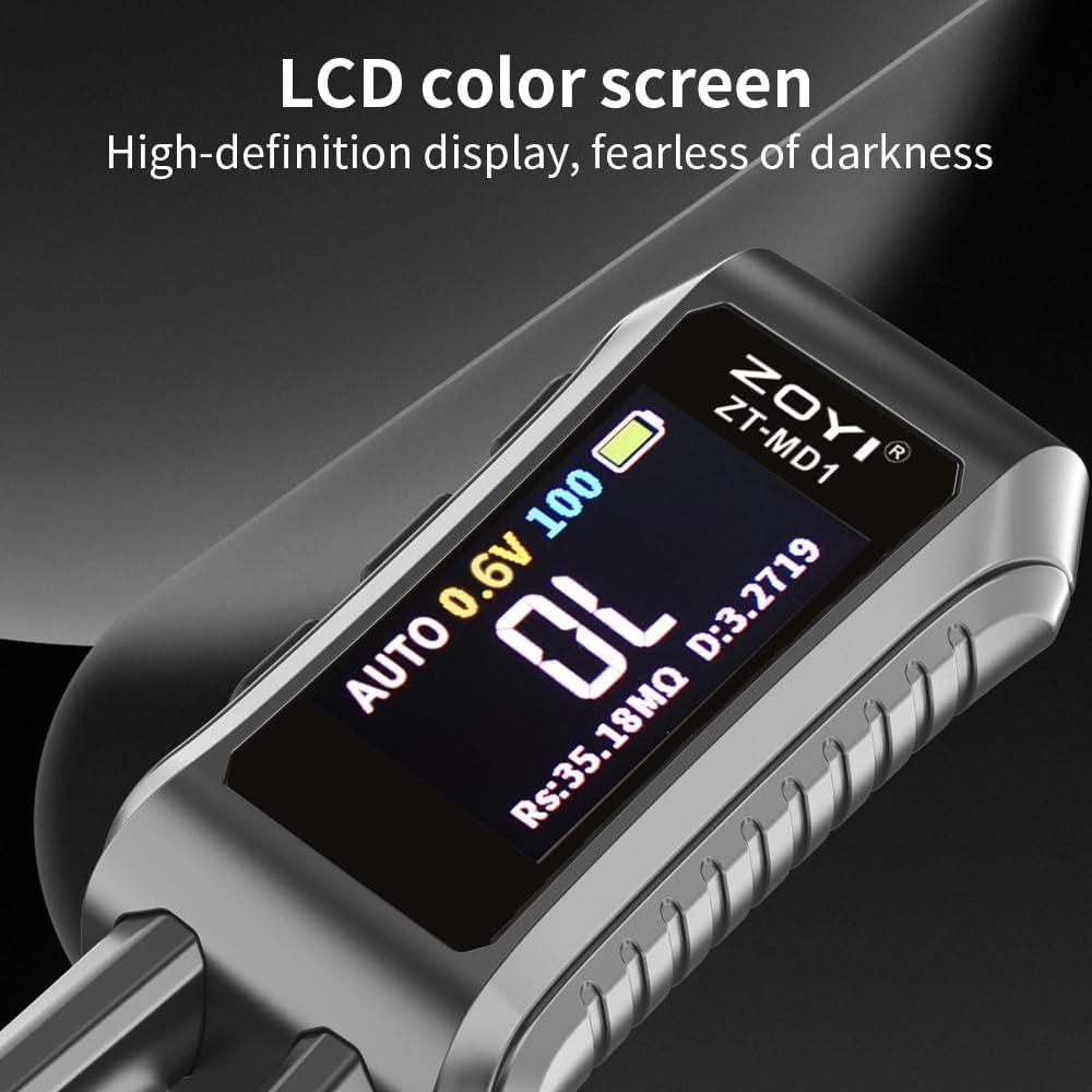 Pinzas Digitales LCR ZOYI ZT-MD1 Pantalla OLED Precisión 0.5%