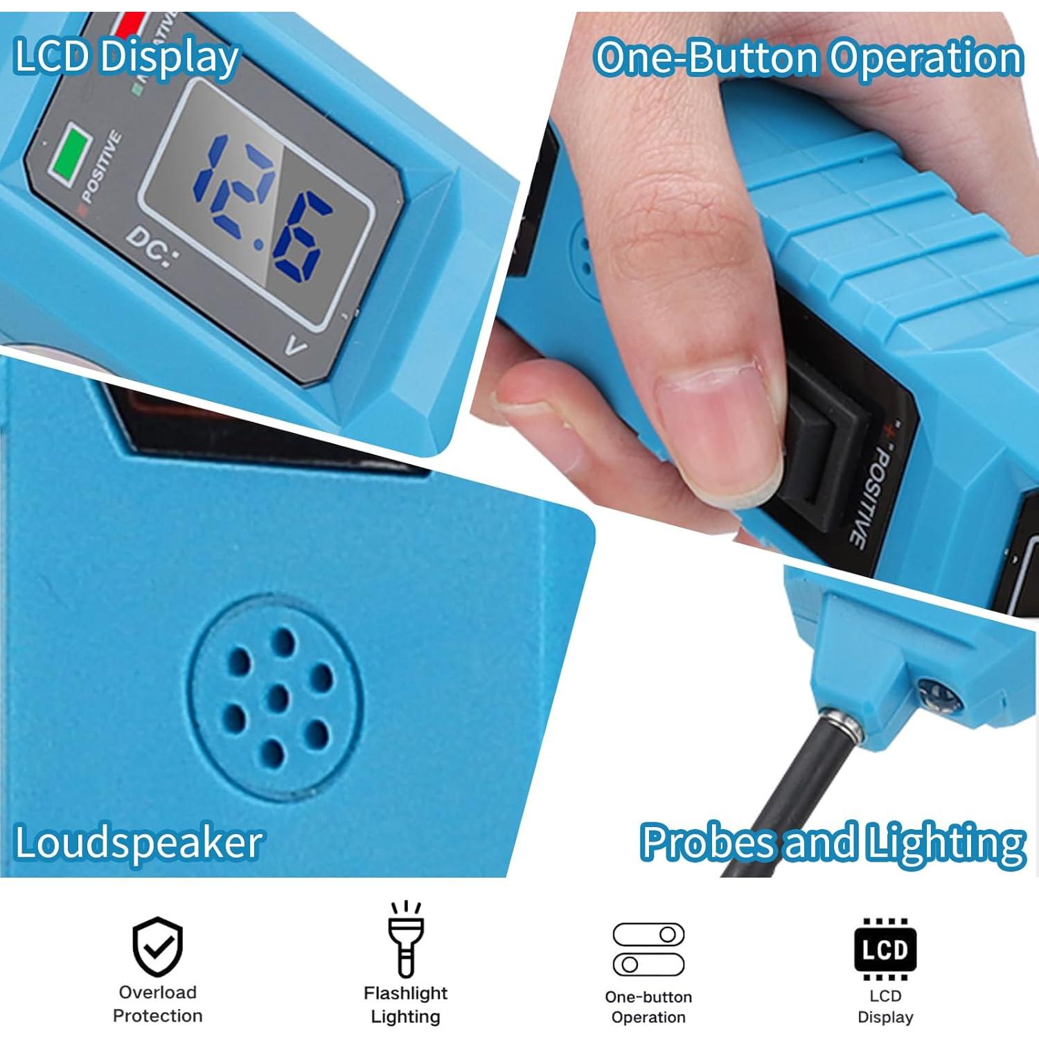 Probador de Circuito Automotriz HLANBABYAMZ 3.5-36V Digital