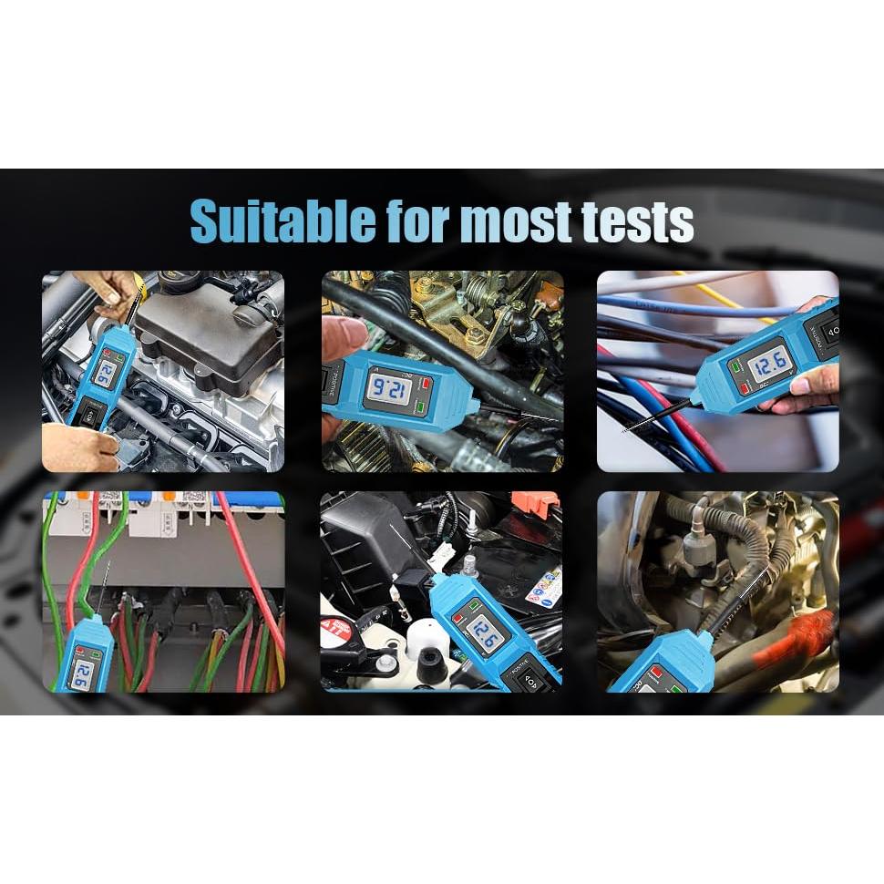 Probador de Circuito Automotriz HLANBABYAMZ 3.5-36V Digital