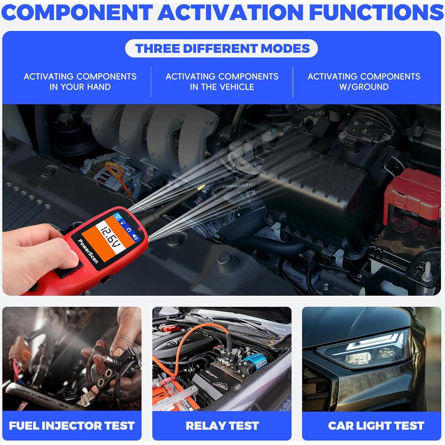 Autel PowerScan PS100 Probador de Circuitos 12V 24V