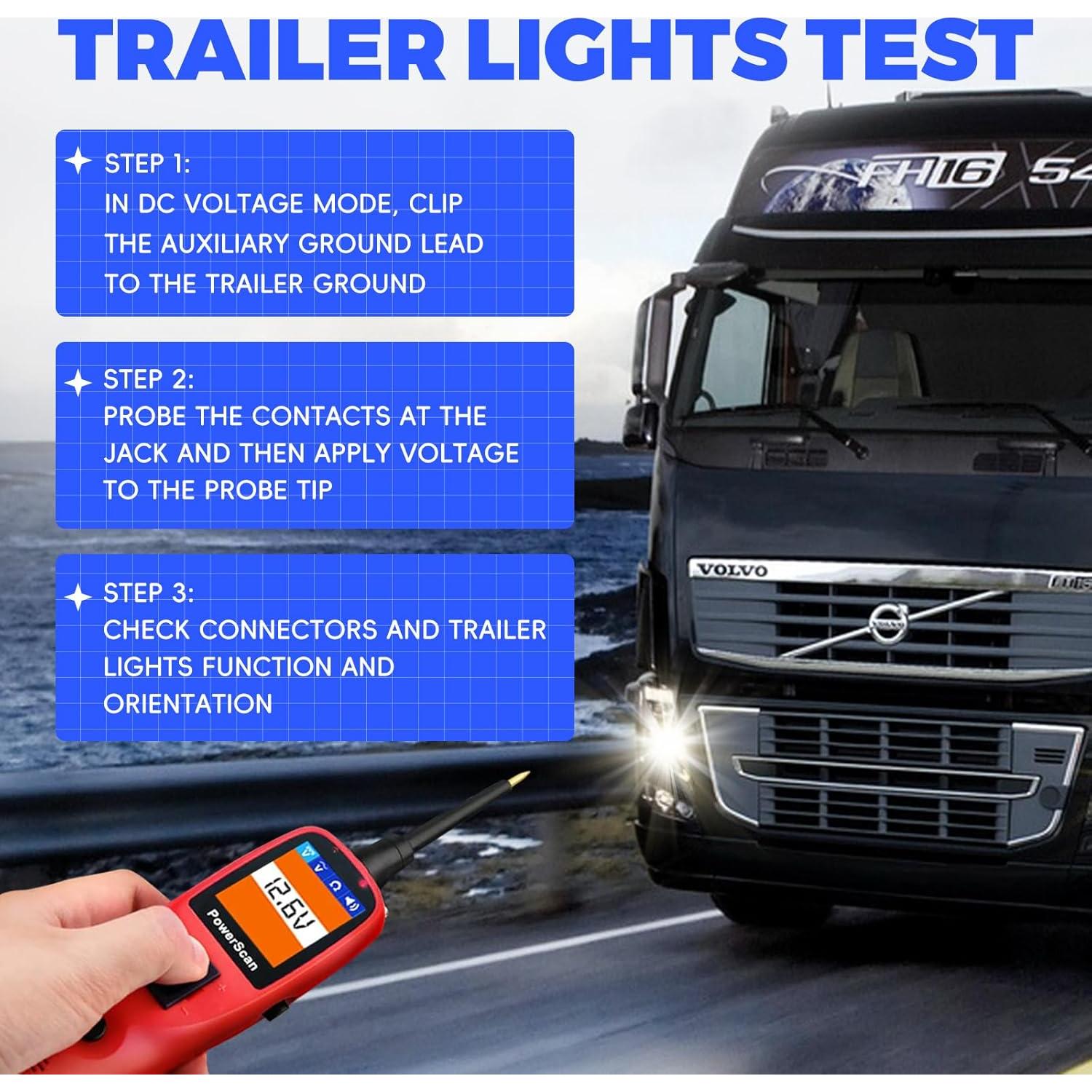 Autel PowerScan PS100 Probador de Circuitos 12V 24V