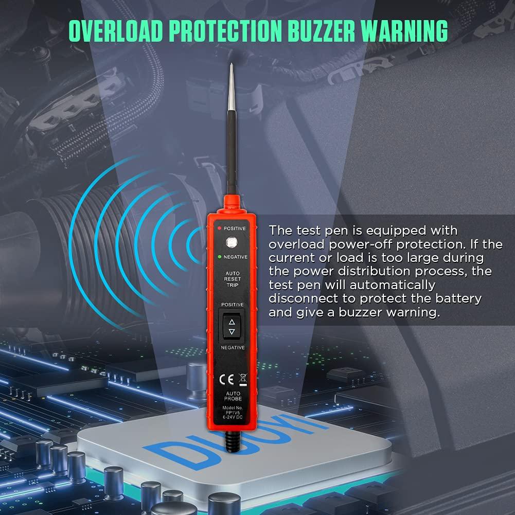 Probador de Circuito Automotriz DUOYI MMT211 6V-24V DC