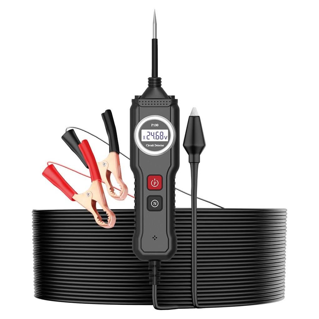 Probador Eléctrico LEEPEE P100 8 en 1 5-40V con LCD