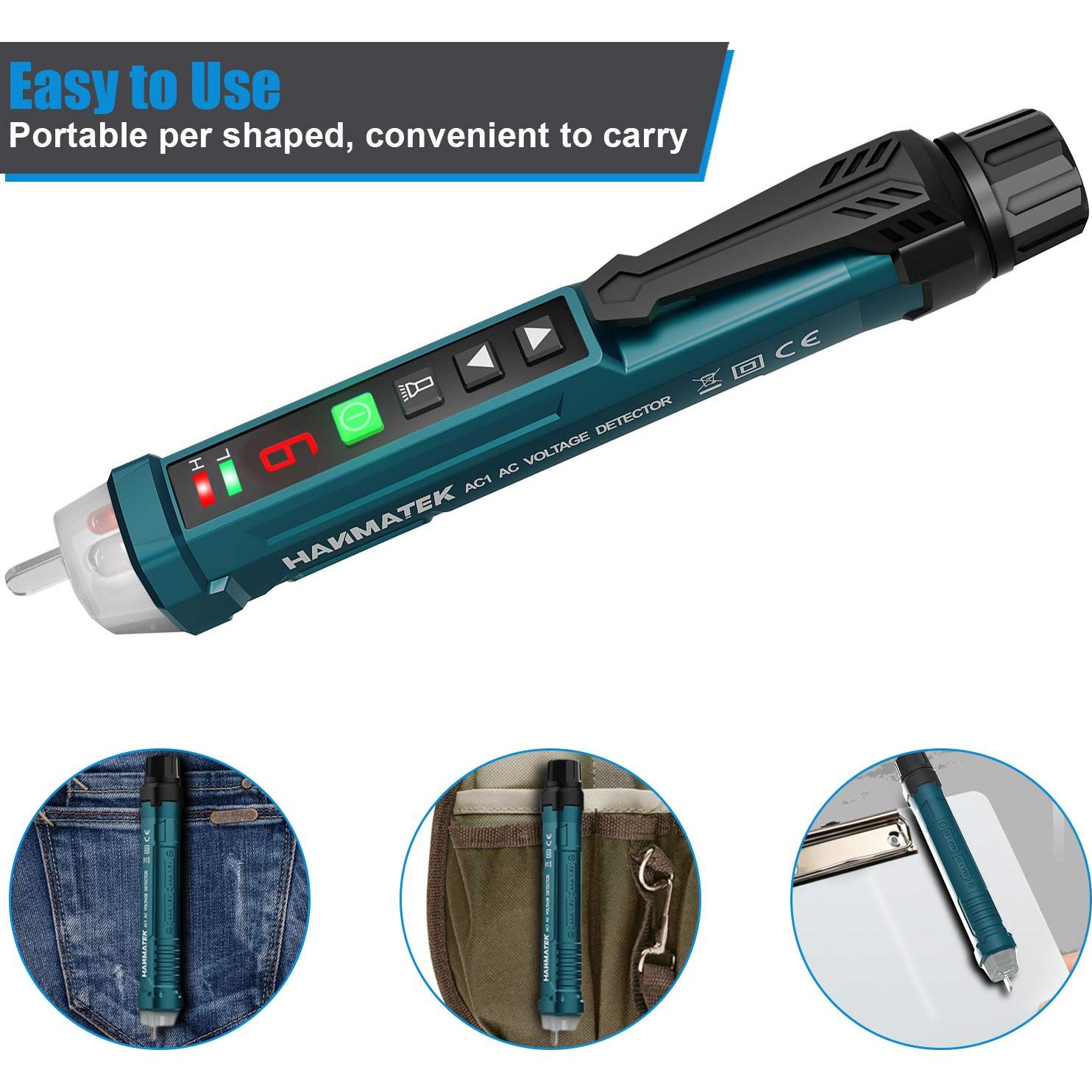 Probador de Voltaje Sin Contacto Auroland AC1 12-1000V