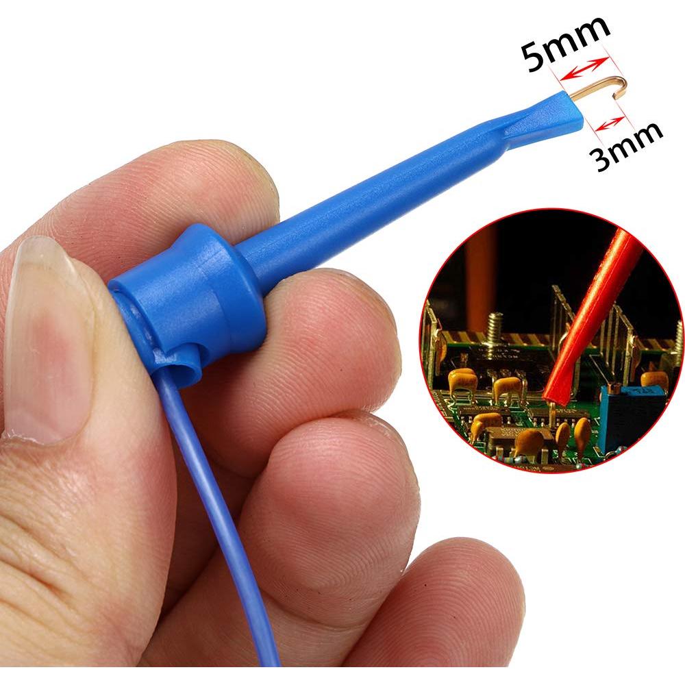 Clips de Prueba de Gancho Sumnacon 10 Pcs 59 cm Silicona