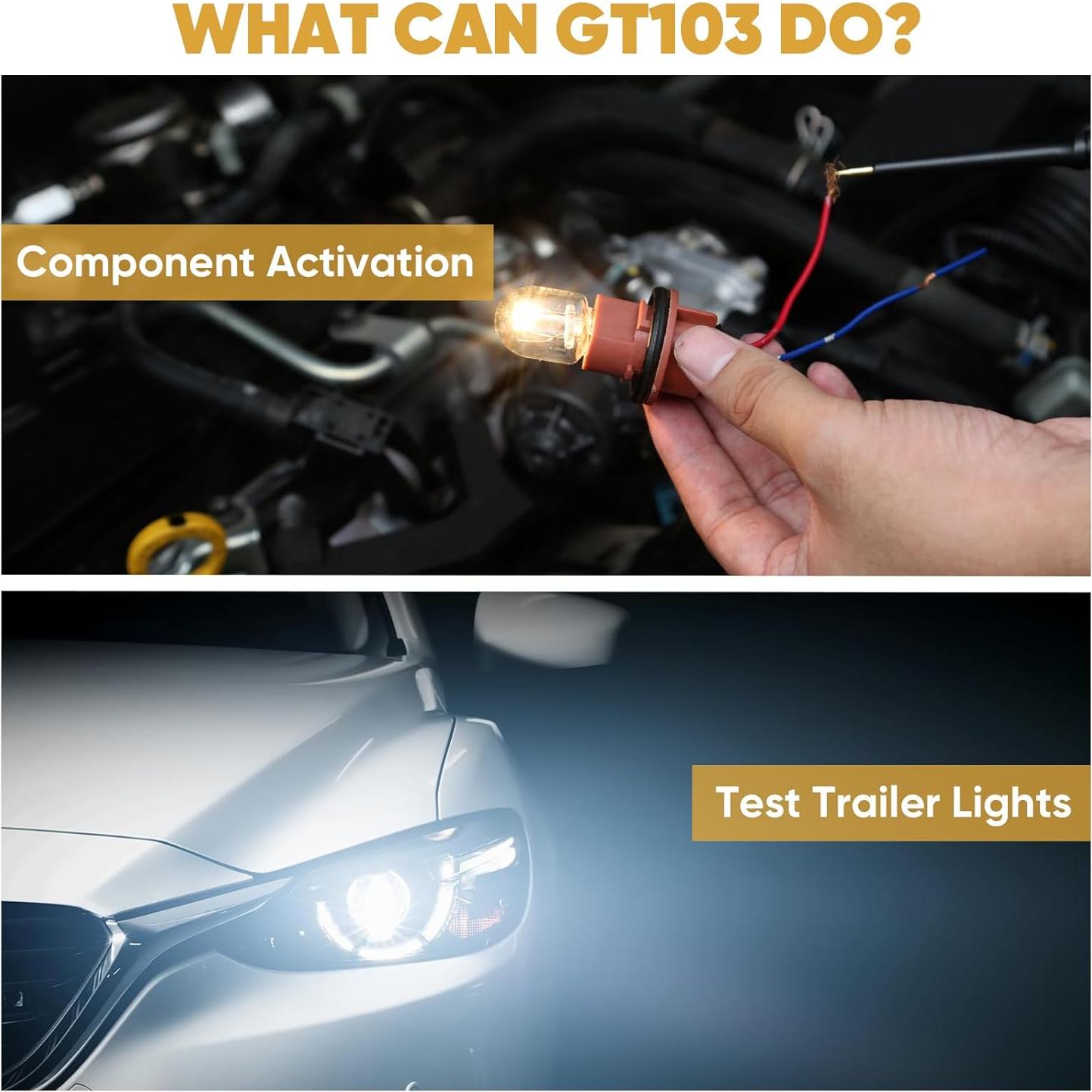 Probador de Circuito Eléctrico GODIAG GT103 PRO 6V-30V