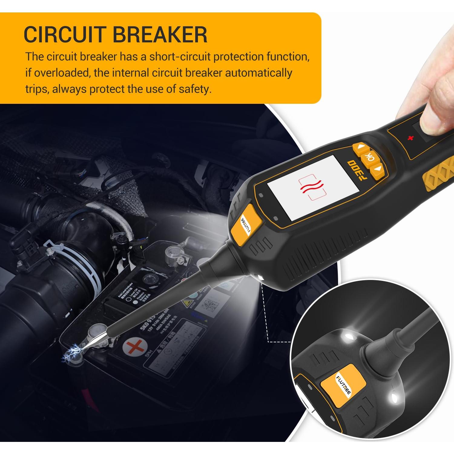 Probador de Circuito y Batería Flutree P300 6-30V 2025