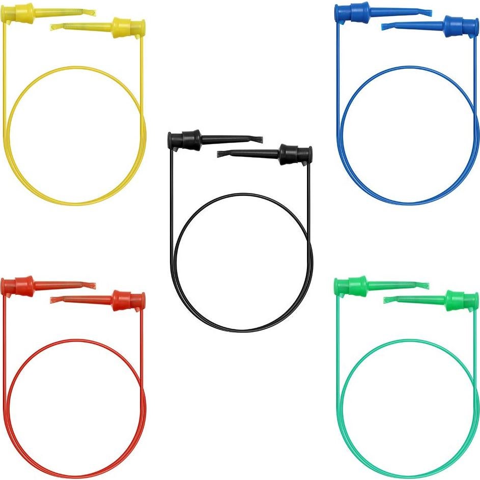 Clips de Gancho de Prueba Sumnacon 5 Pcs Silicona 59 cm