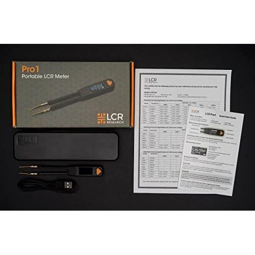 Medidor LCR Pro1 Plus 100KHz con Puntas de Prueba