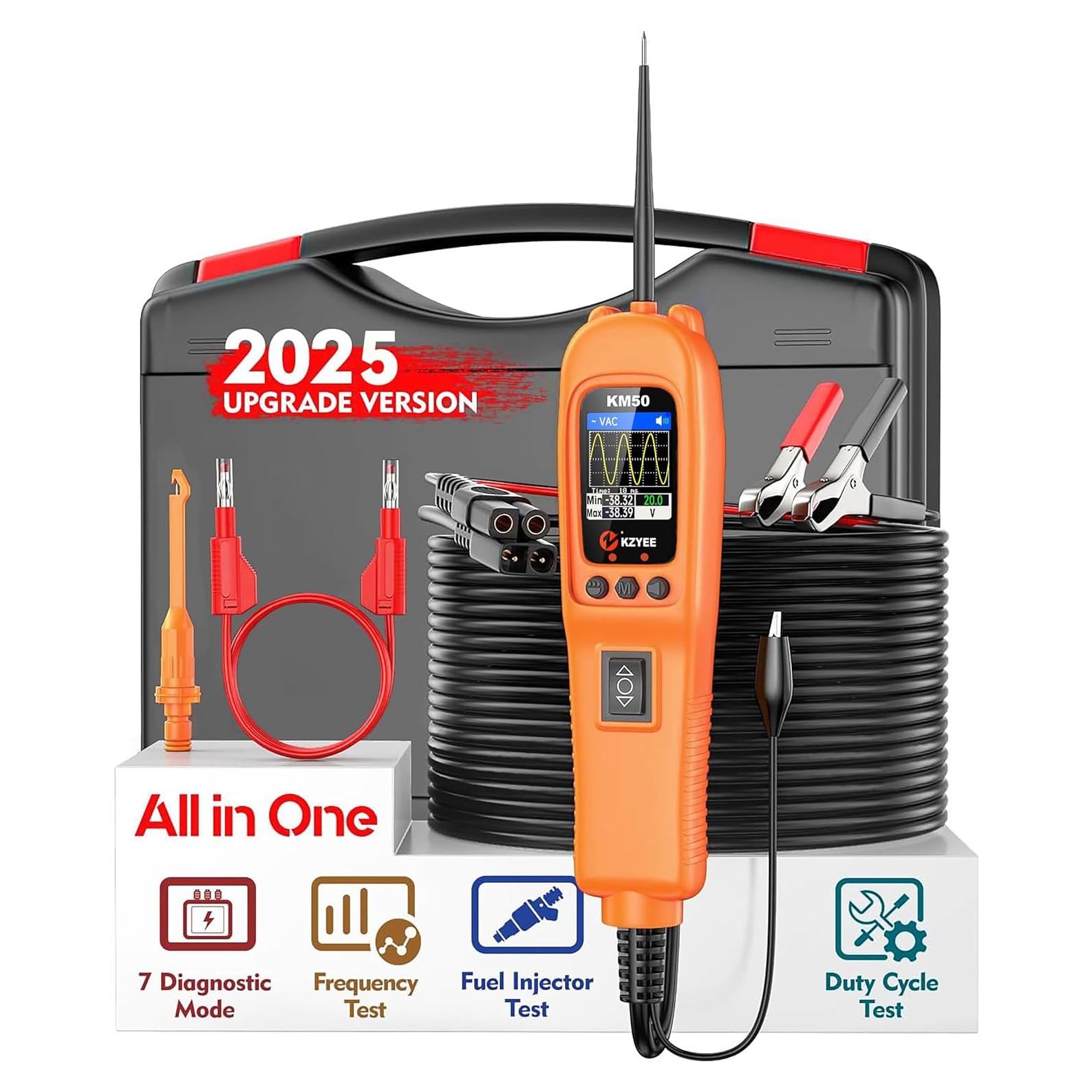 Kit de Sonda de Circuito KZYEE KM50 12V/24V 7 Modos