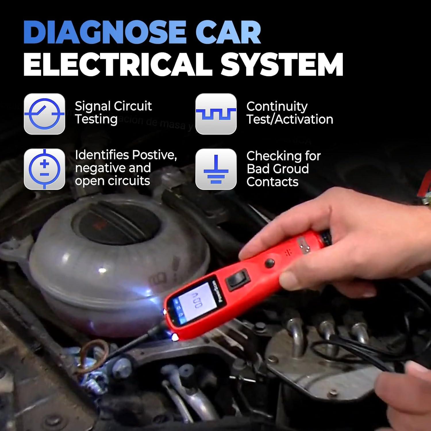 Probador de Circuito Automotriz Autel PowerScan PS100 12V 24V