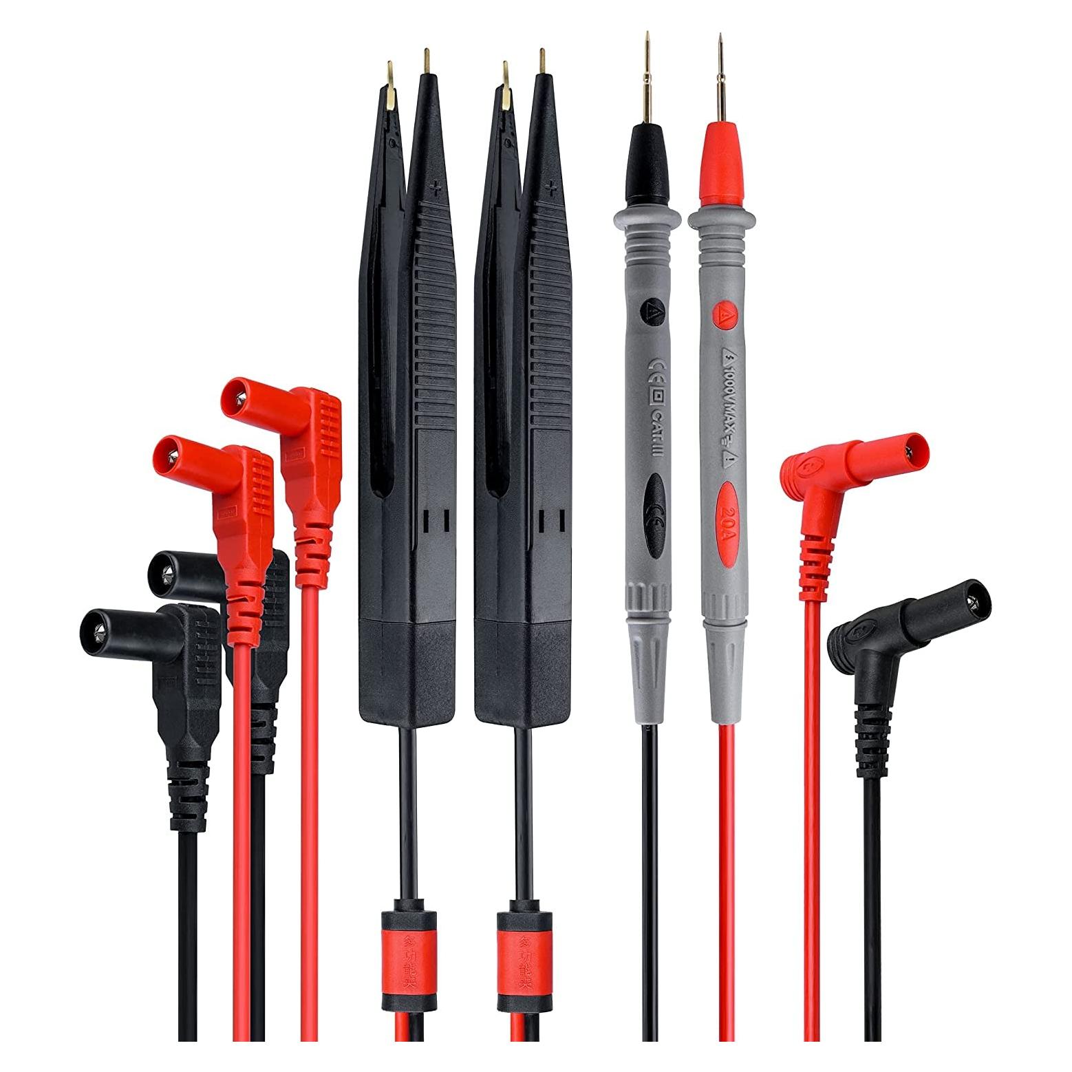 Yakamoz Kit de Pinzas y Probes de Multímetro 1000V 20A