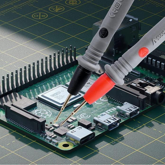 Yakamoz Kit de Pinzas y Probes de Multímetro 1000V 20A