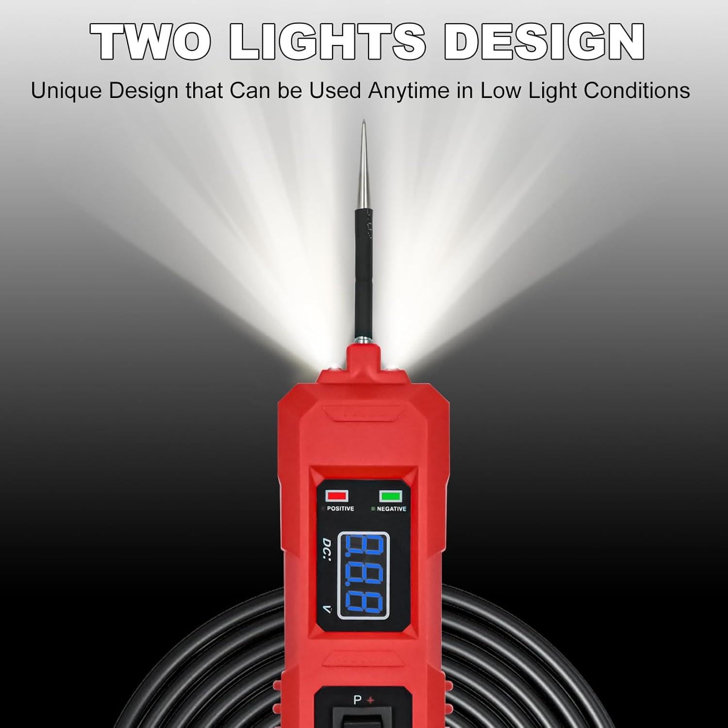 Probador de Circuito de Potencia AERMOTOR EM286 6-48V LED