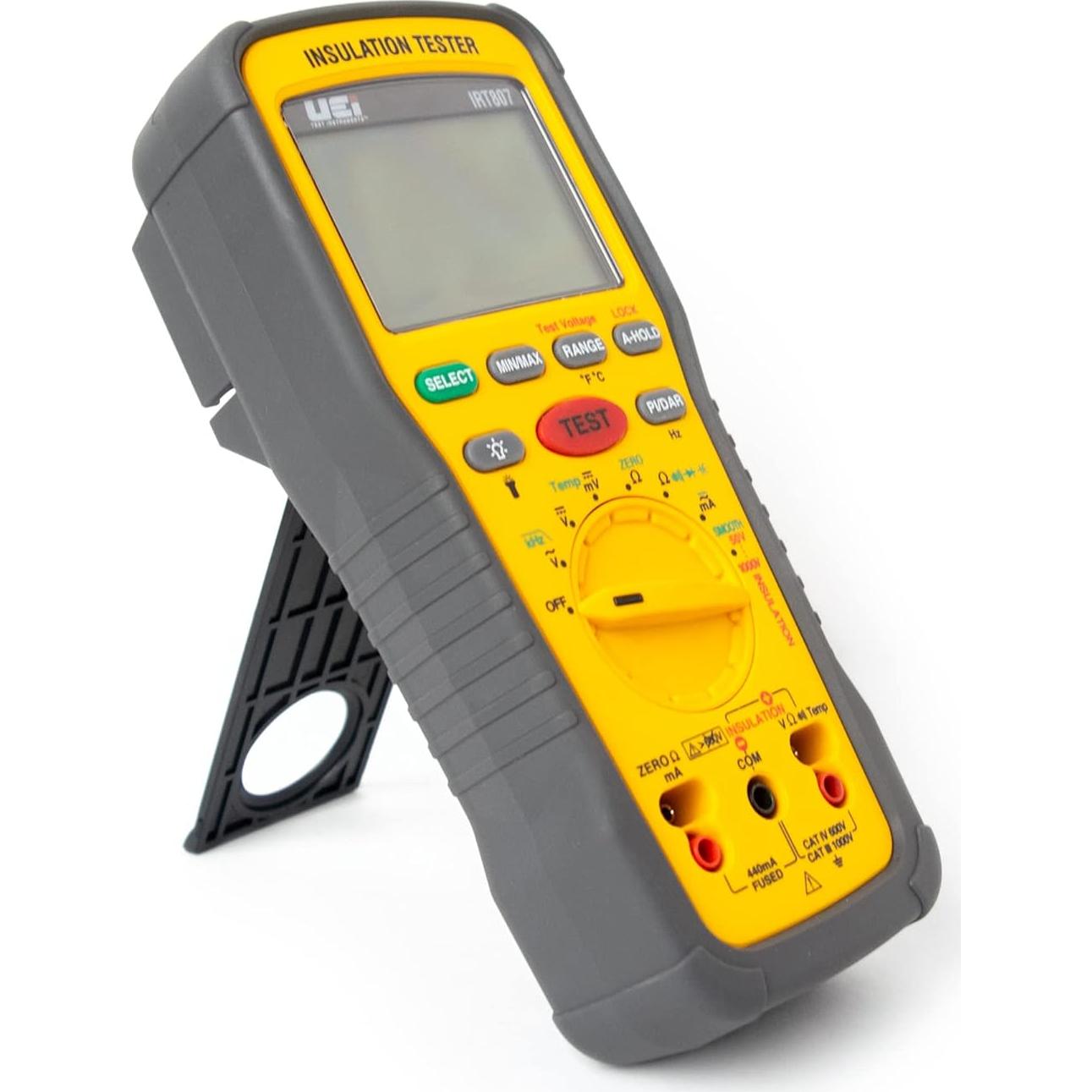 Probador de Aislamiento UEi IRT807 1000V 2GΩ Profesional